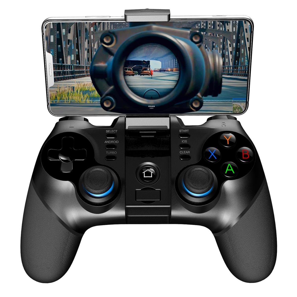

Ipega PG-9156 bluetooth Turbo Gamepad Controller for PUBG Mobile Game for IOS Android PC
