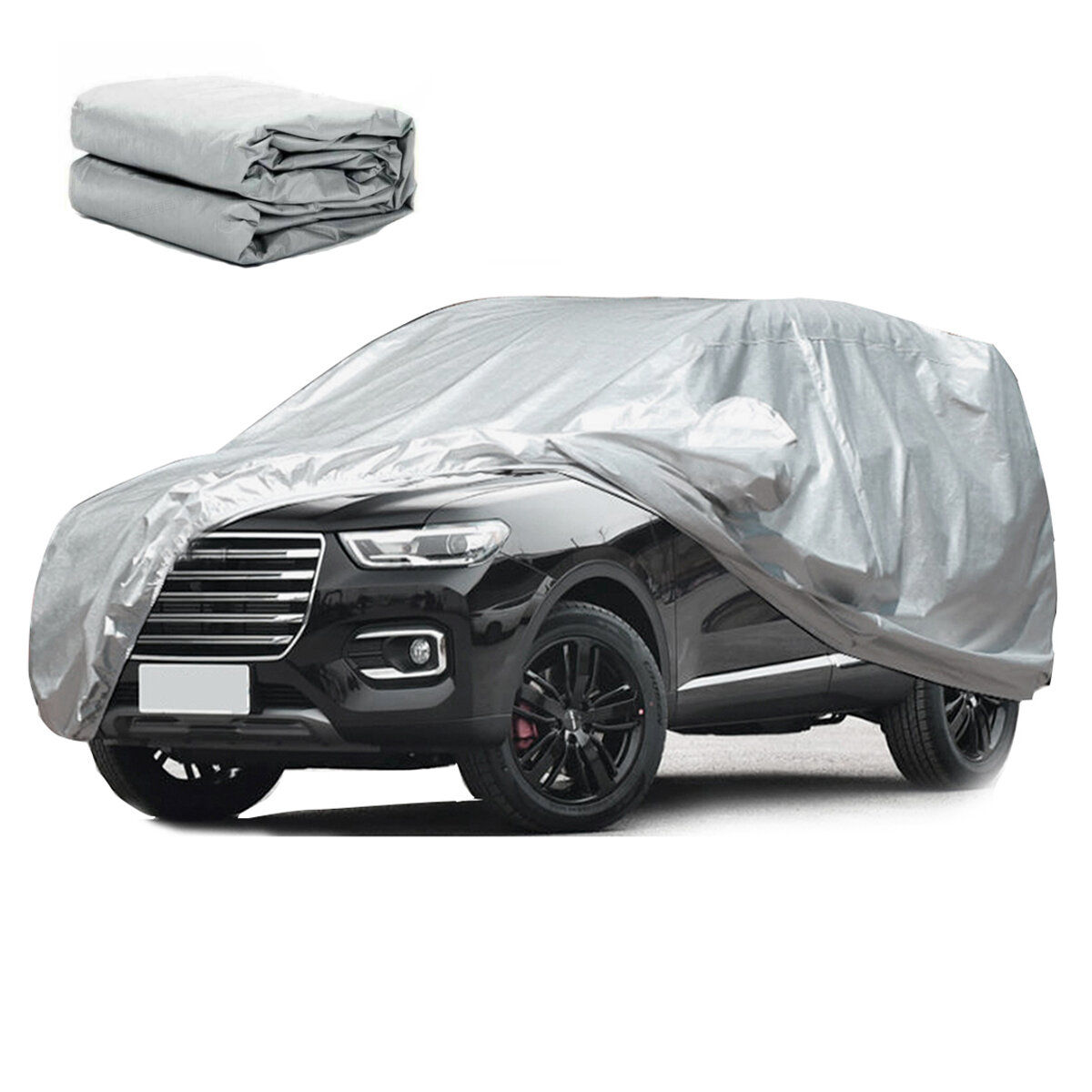 170t suv full car cover rain snow uv protection outdoor waterproof breathable