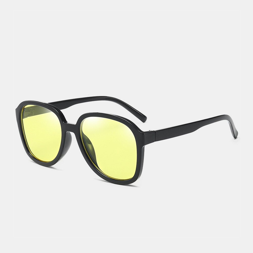 Unisex PC Full Frame Tinted Lens Sunglasses UV Protection Fashion Goggles
