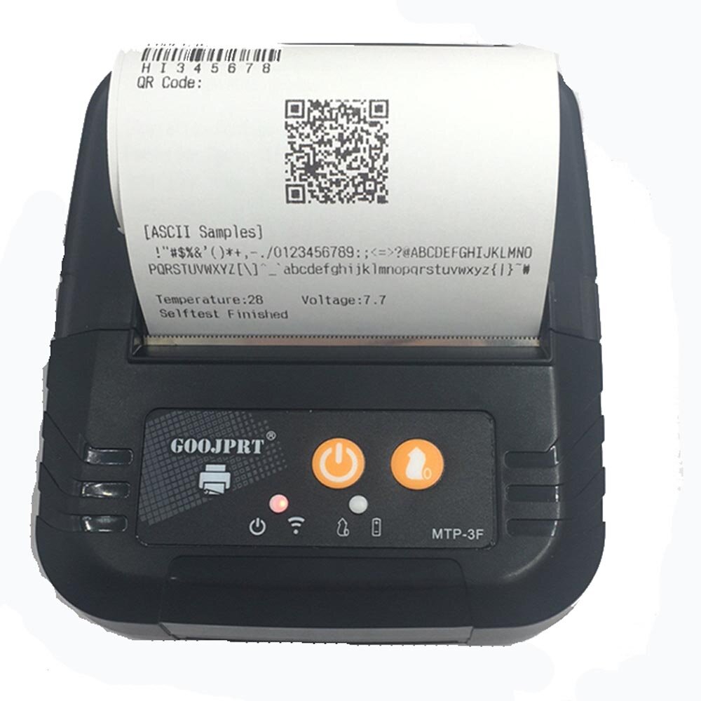 

GOOJPRT MTP-3F 80MM bluetooth Thermal Printer Portable Wireless Receipt Machine