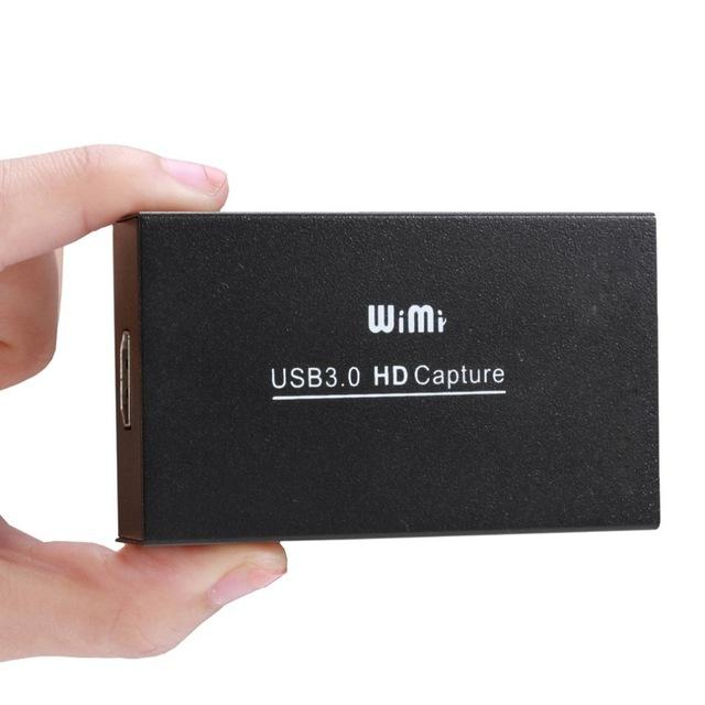 Wimi EC288 USB 3.0 HD 1080P 60Hz 16-bit Live Video Capture Box for OBS for XSplit Video Capture Dong