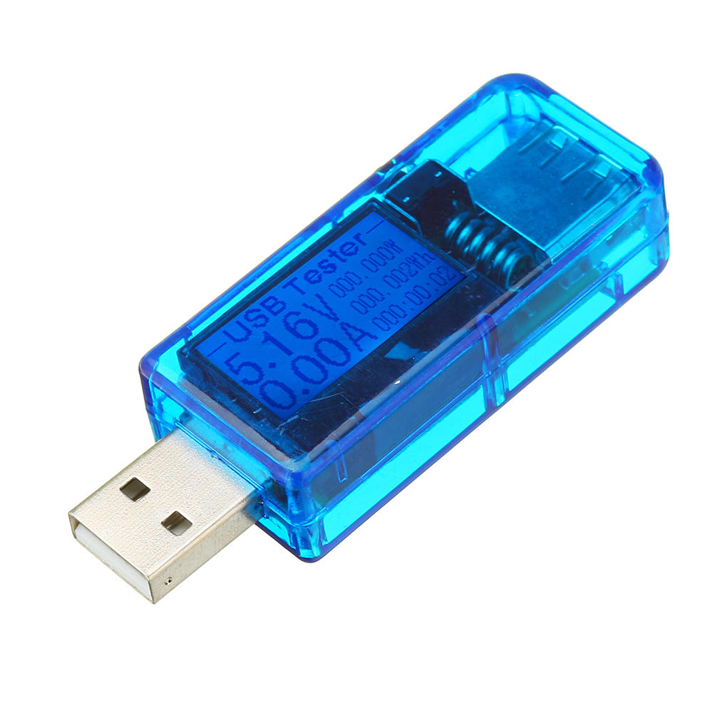 

3pcs 12 in 1 Blue USB Tester DC Digital Voltmeter Amperemeter Voltagecurrent Meter Ammeter Detector Power Bank Charger I