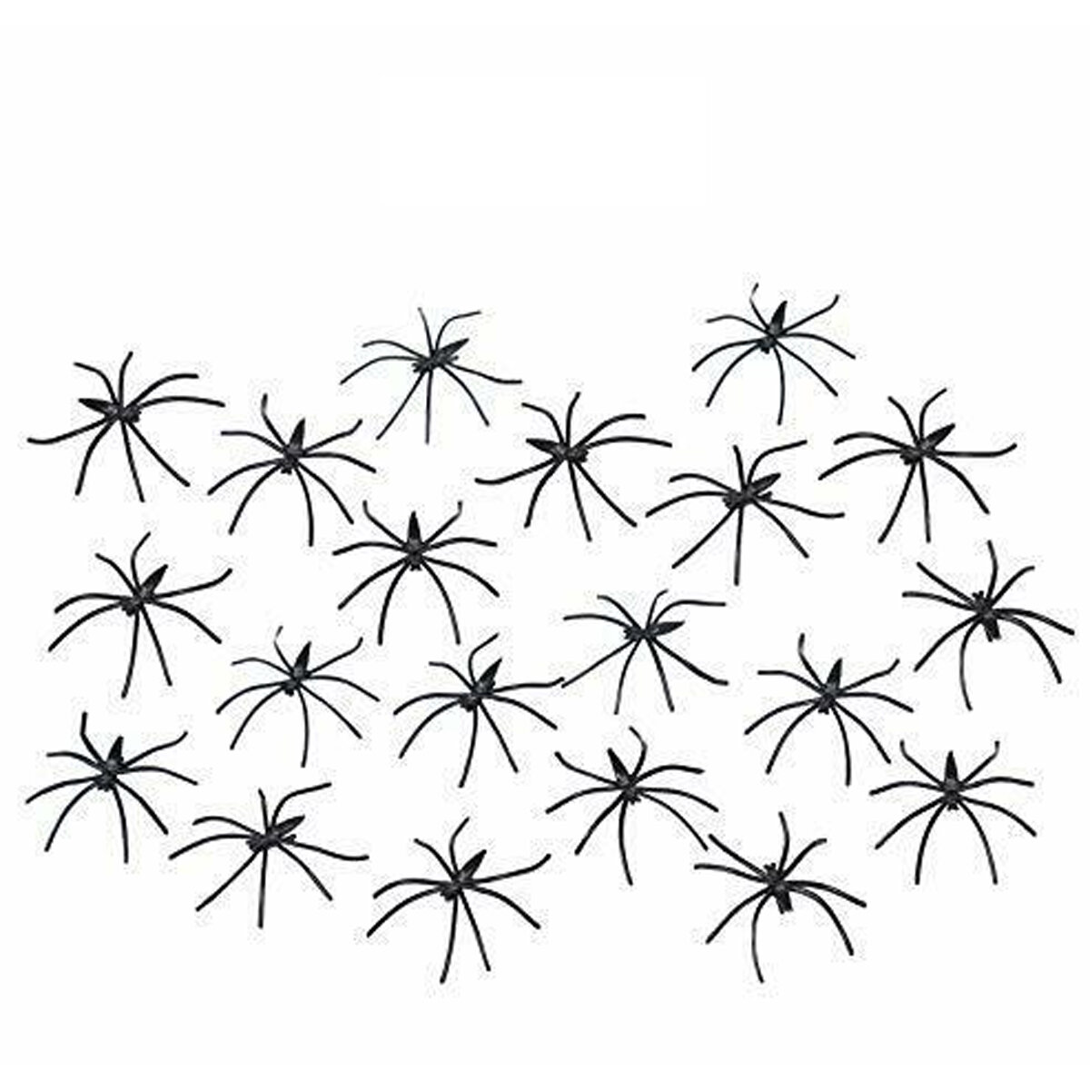 250g toile daraignée avec 48 pièces petites araignées Halloween décorations de fête en plein air accessoires fourni