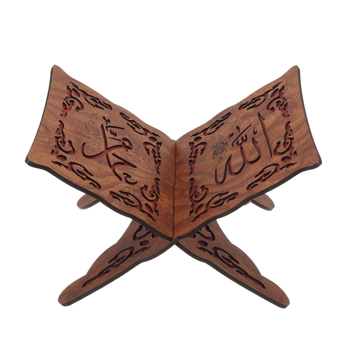 Ik slamic Quran Koran Book Holder Wood Stand For Quran Home Decorations