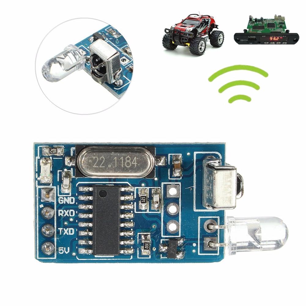 3PCS DIY 5V Wireless IR Infrared Remote Decoder Encoding Transmitter Receiver Module