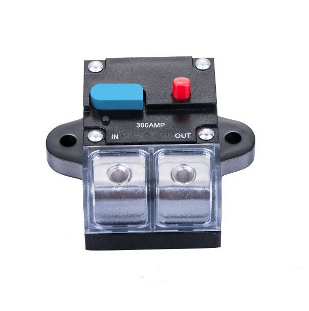 

Self-recovery Circuit Breaker 80A 100A 150A 200A 250A 300A Car Audio Fuse Holder Switching Power Supply Manual Power-Off