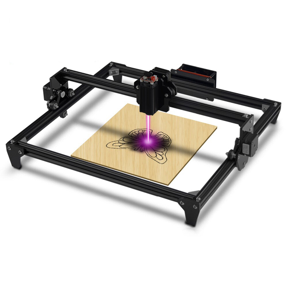 

TWO TREES®TOTEM 10W DIY Laser Engraving Machine 400x300mm Laser Engraver Area Black CNC Laser Printer