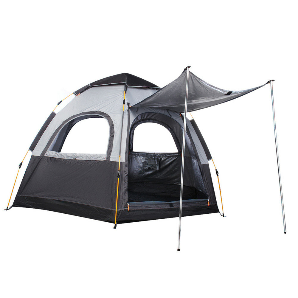 3-4 persone campeggio Tenda 270x270x150CM 210D Oxford+190T PU3000MM campeggio Tenda UV Protezione Tenda impermeabile