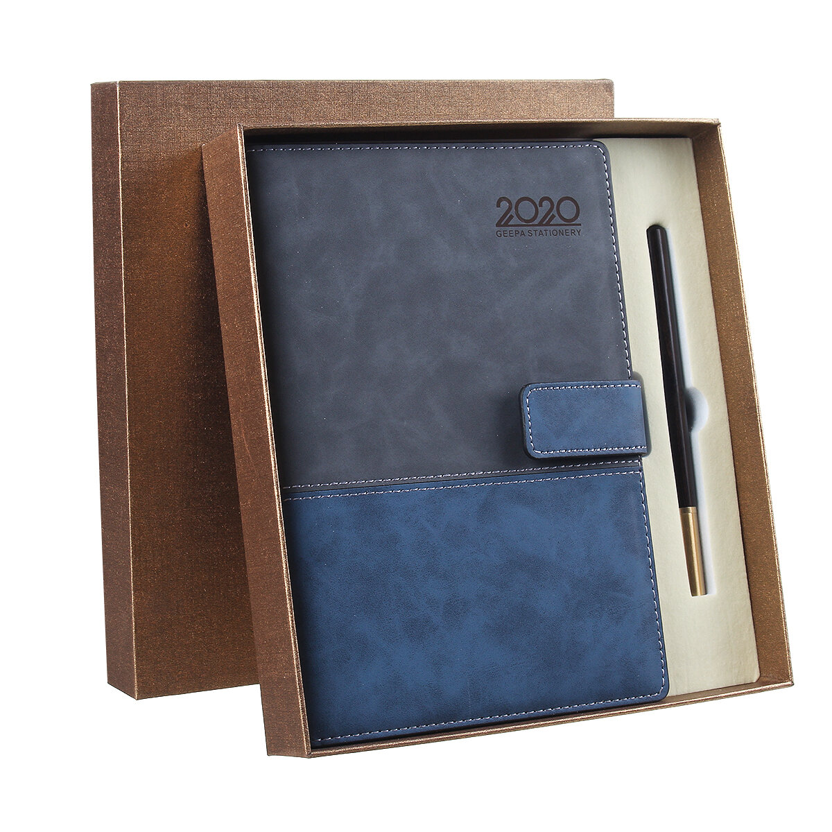 A5 Notebook Tijdmanagementplan Kalender Reisverslag Notebook Zakenpartner Geschenk met Pen Briefpapier