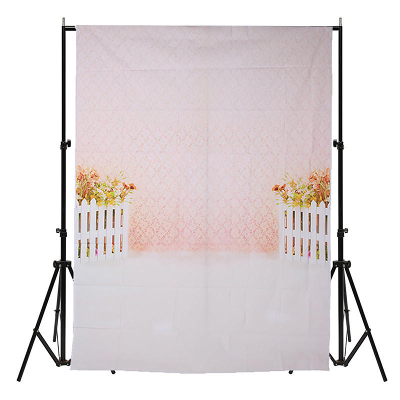 5x7FT bloem hek roze fotografie achtergrond achtergrond Studio Prop