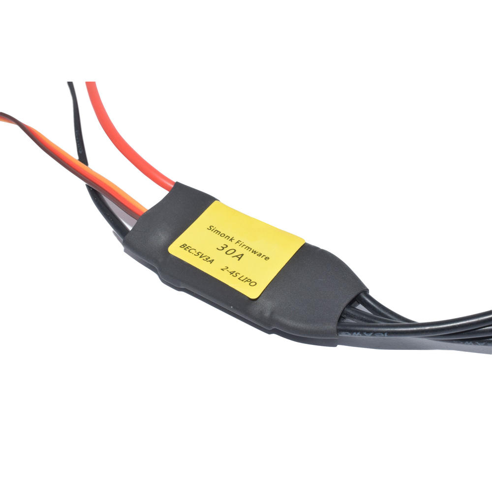 Simonk Firmware 30A RC Brushless ESC met 2A BEC-ondersteuning 2S 3S 4S T Plug / XT-60