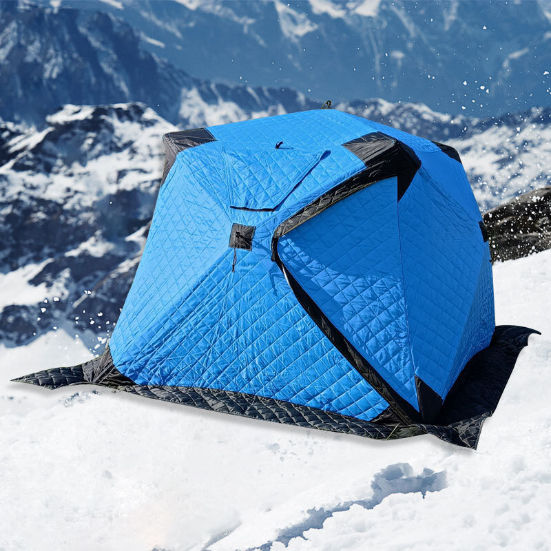 IPRee® Zimowy w pełni automatyczny namiot, termicznie ciepły, odporny na deszcz i wiatr do kempingu, rodzinnych pikników i podróży dla 2-3 osób.