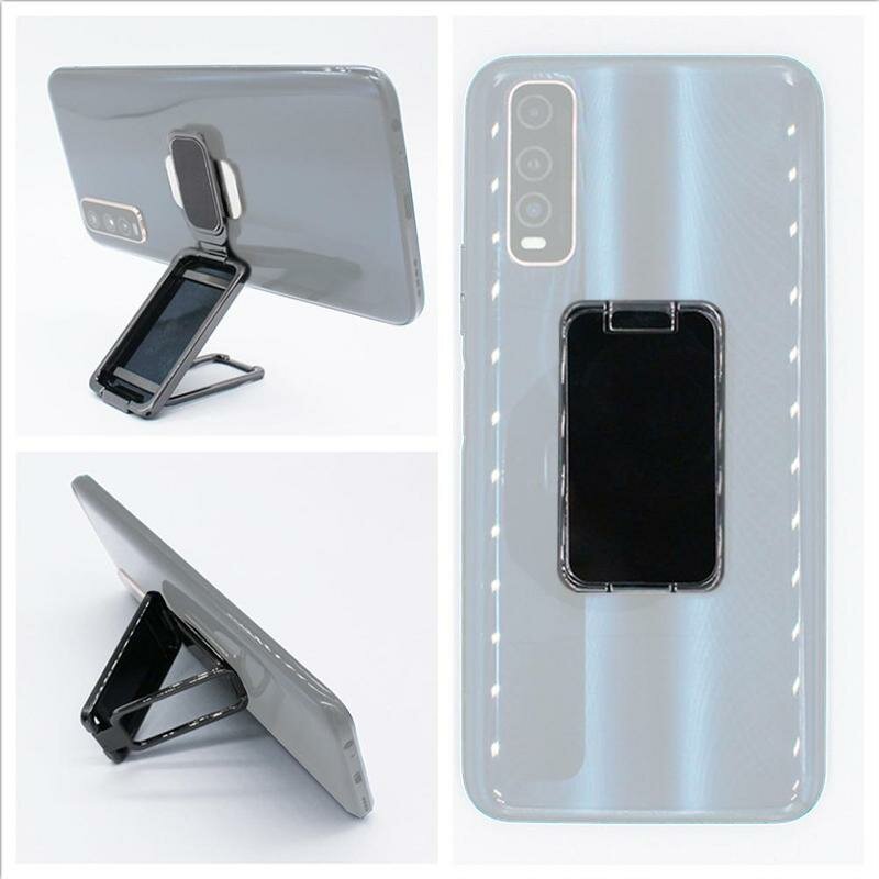 Bakeey Retractable Foldable Support Car Magnetic Mobile Phone Holder Ring Buckle Metal Desktop Holder
