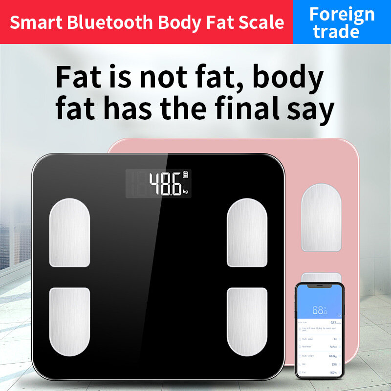 

Bakeey Bluetooth Smart Body Fat Шкала Электронный дом Для взрослых Точное взвешивание человеческого тела Измерение жира