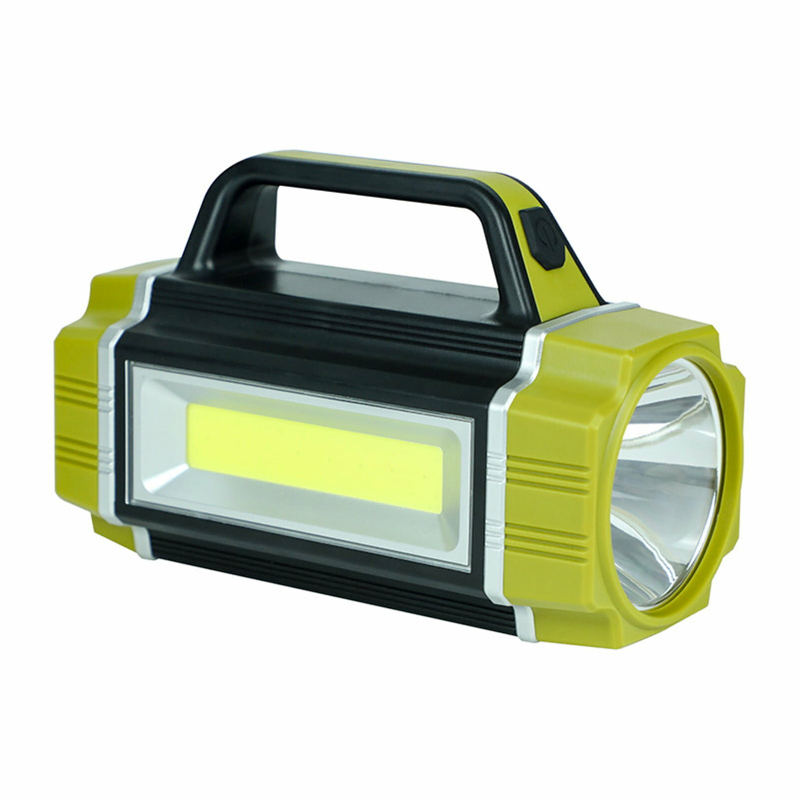 Multi Function Camping Lantern Big Flashlight Rechargeable LED Solar Hand Lamp Spotlight Waterproof Searchlight