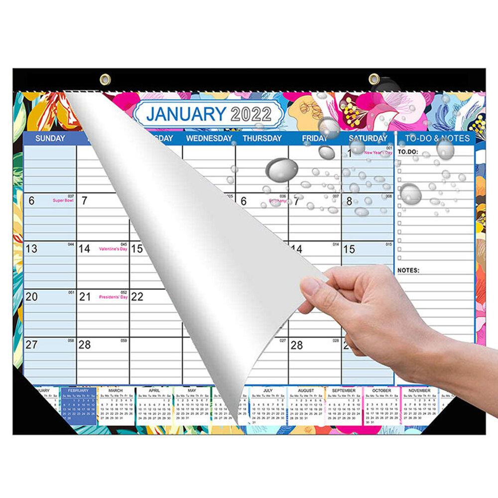 2022 Nieuwe Wandkalender Schema Planner Tafel Wandkalender Desktop Decoratie Kantoor Thuis