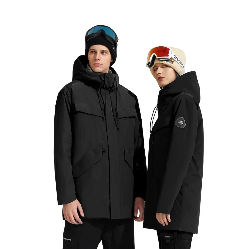Στα 110,24€ από αποθήκη Κίνας | Supield Aerogel Warm Cold Resistant Jacket Far-infrared Heating Windproof Waterproof Coat for Winter Outdoor