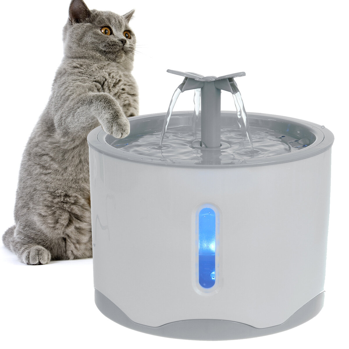 2.6L USB LED Automatische Elektrische Huisdier Fontein Kat Hond Drinken Dispenser Puppies Water Feed