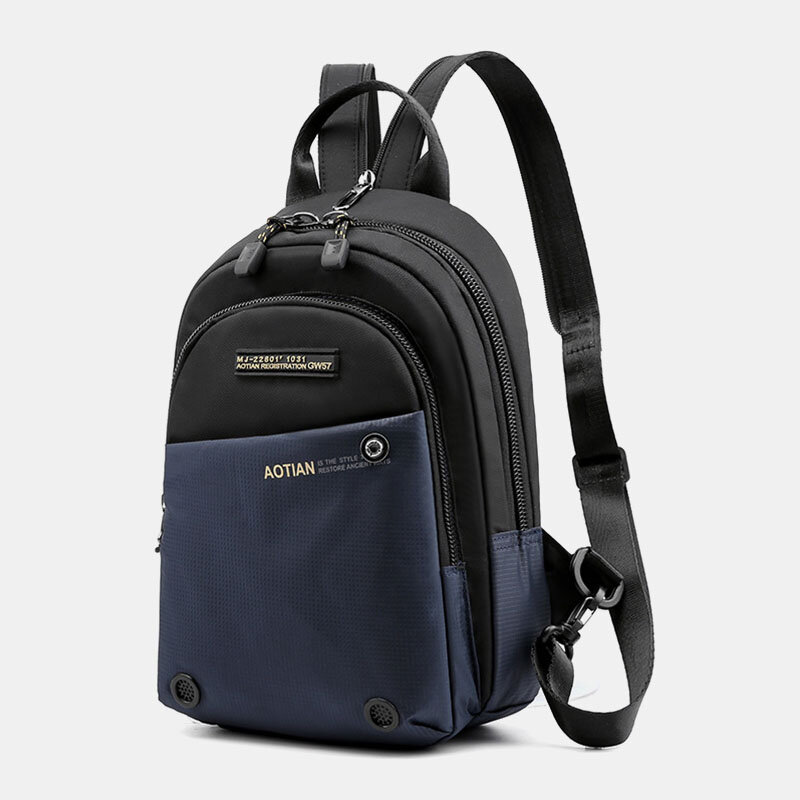 Men Multifunctional Backpack Waterproof Multi-carry Crossbody Bag Backpack