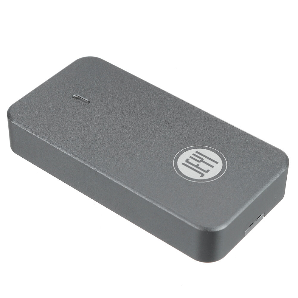 JEYI USB3.1 Type-C to M.2 SATA/NVME External Hard Drive Enclosure Aluminium Alloy M.2 2242 HDD SSD H