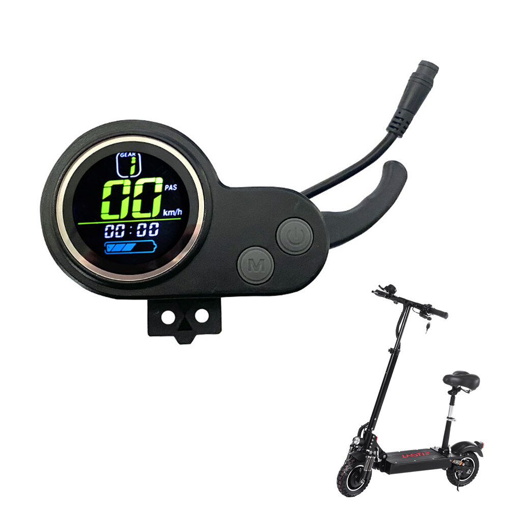 Universal 36/42/52/60V Electric Scooter Meter LCD Display Record Waterproof Speed Time Power Display