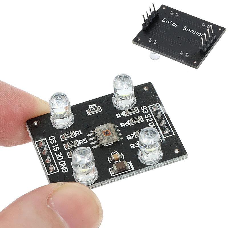 TCS230 Color Recognition Sensor Module for MCU DIY Accessories DC 3-5V Input