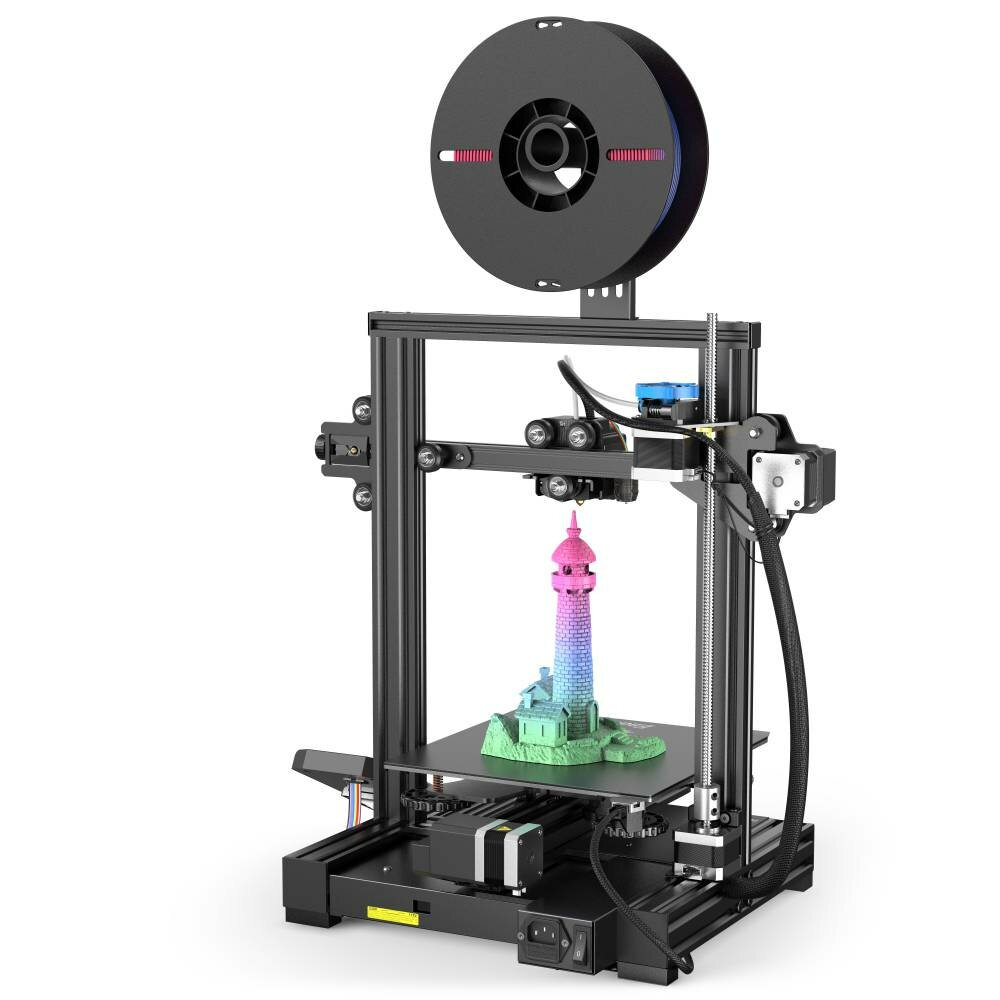 

Creality 3D® Ender-3 V2 Neo 3D Printer 220*220*250mm Print Size with CR-Touch Auto Leveling/Full-metal Bowden Extruder