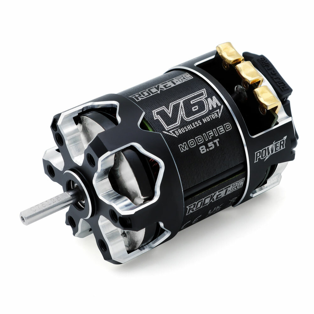 

Surpass Hobby Rocket-RC 540 V6M MODIFIED Sensored Brushless Motor for 1/10 Racing RC Car Vehicles Models Parts 3.5T/4.5T