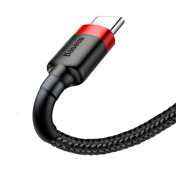 

Baseus 3A QC3.0 High-density Braided Type C Fast Charging Data Cable 1M For Oneplus 6 5t Mi8