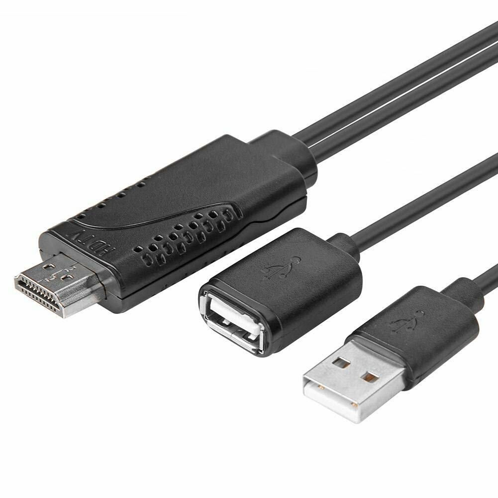USB Female naar HDMI Male 1080P HDTV TV Digitale AV Adapter Kabel Draad Converter Koord voor IOS And