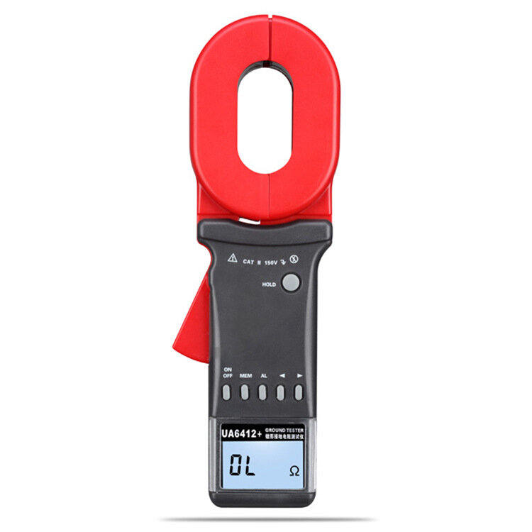 

UYIGAO UA6412+ 200Ω Digital Clamp Meter On Earth Resistance Tester Insulation Resistance Shaking Ground Resistance Meter
