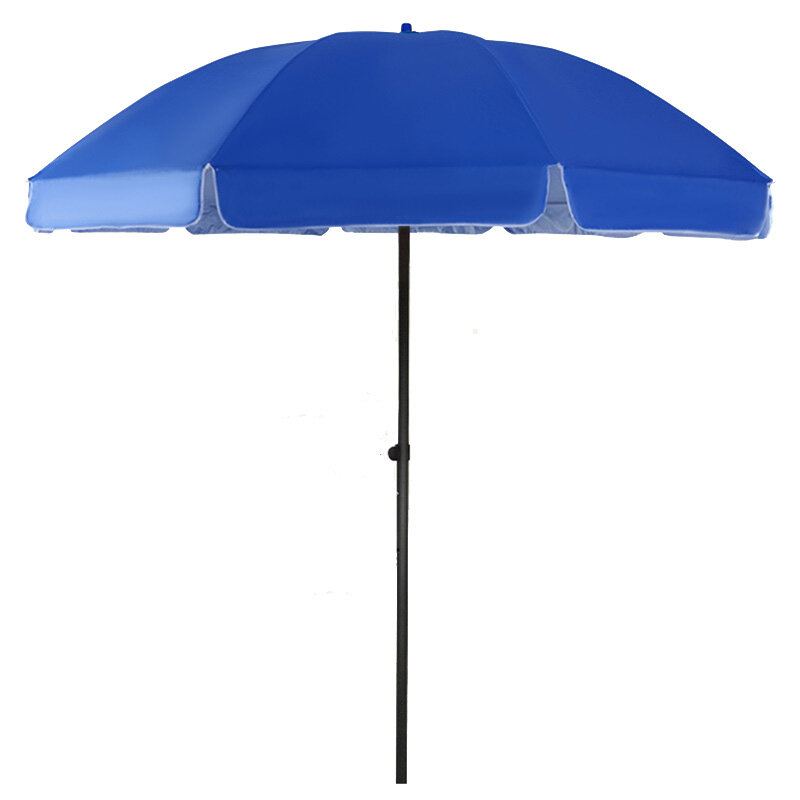 Rinforzare grande ombrellone da spiaggia inclinazione asta in alluminio e parasole integrato impermeabile e protezione solare esterno parasole.