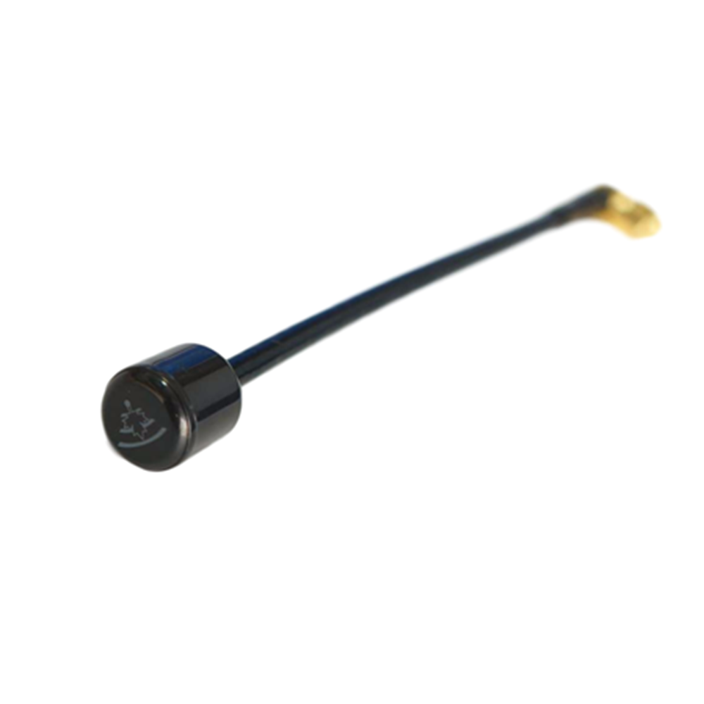 

MAPLE Wireless 5.8GHz 2dBi SMA Male / 90Degree SMA Male RHCP Omnidirectional Lollipop Antenna for FPV Racing RC Drone
