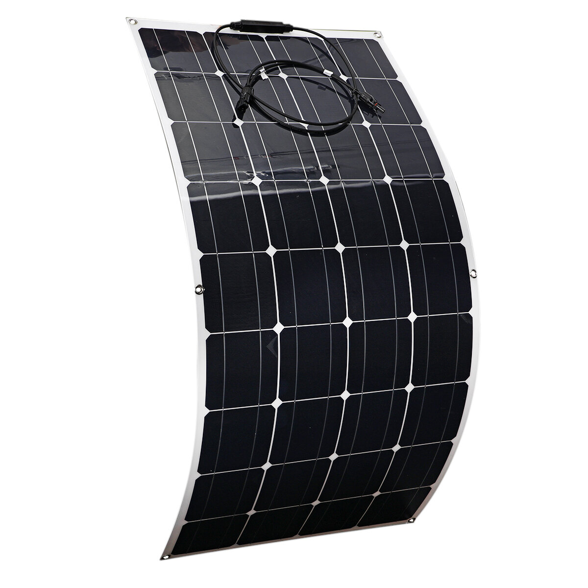 Kit pannelli solari PET da 2 pezzi da 100 W a 18 V, caricabatterie, power bank, generatore da viaggio per campeggio