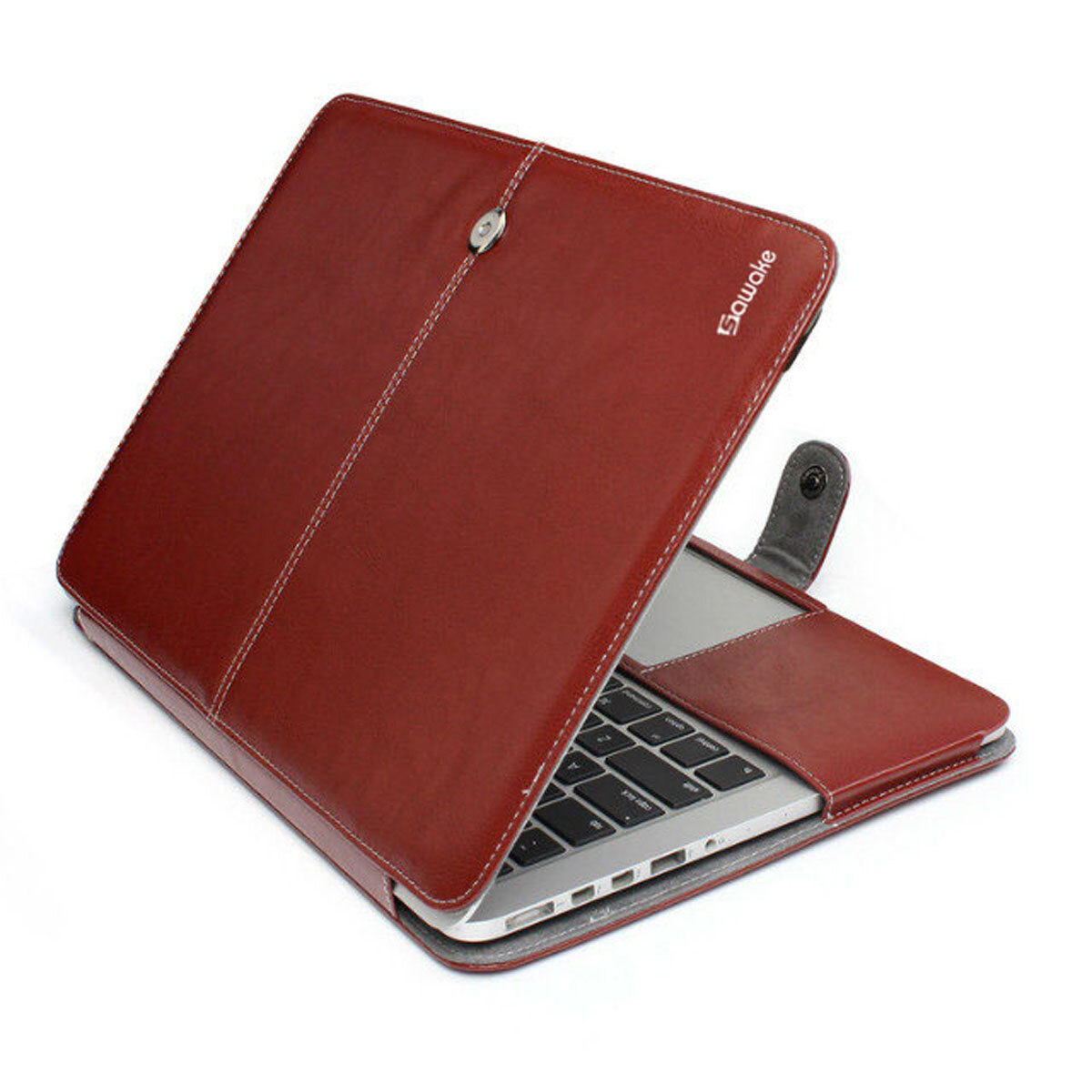 Sawaker For 13" Apple Macbook Protective Case PU Leather Macbook Cover / Anti-scratch / Precise Hole
