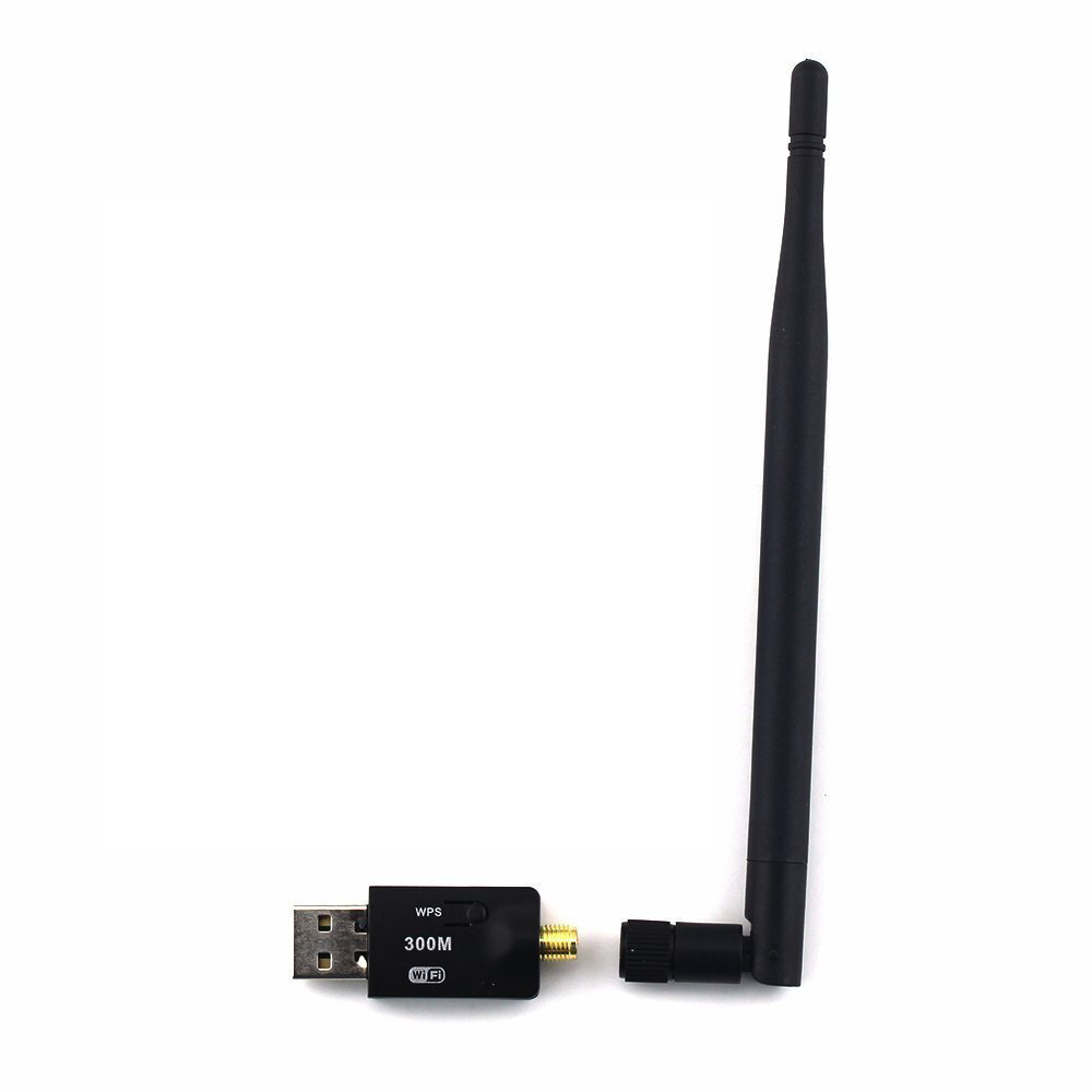 Urant 300Mbps USB2.0 draadloze netwerkkaart WiFi-ontvanger Mini-netwerkadapter voor desktoplaptop