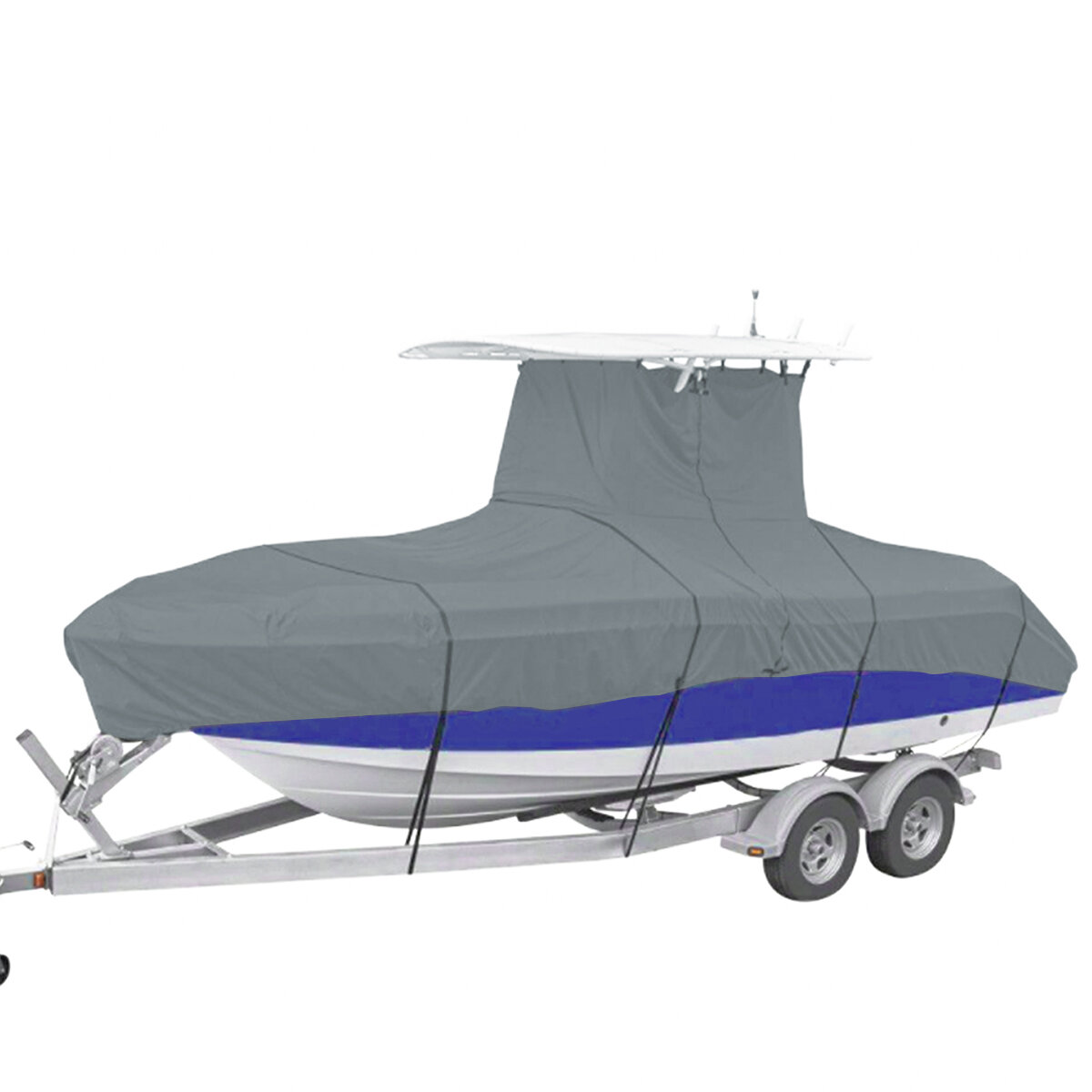 210D Waterproof Heavy-Duty Center Console T-Top Roof Boat Cover Sun protection cloth Sunscreen