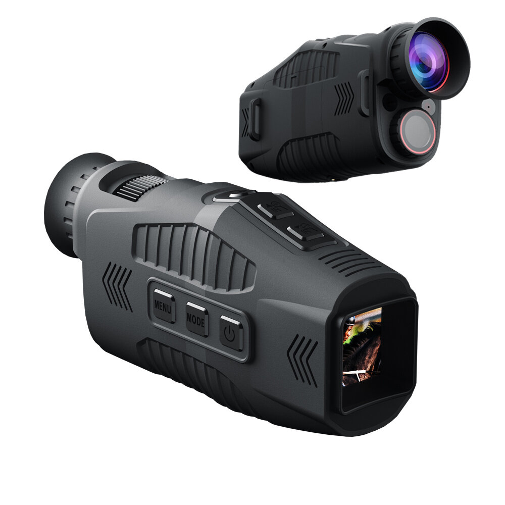 Télescope de vision nocturne monoculaire HD 1280X720 avec zoom numérique 5x, dispositif d'utilisation en extérieur jour et nuit, obscurité totale à 300 mètres.