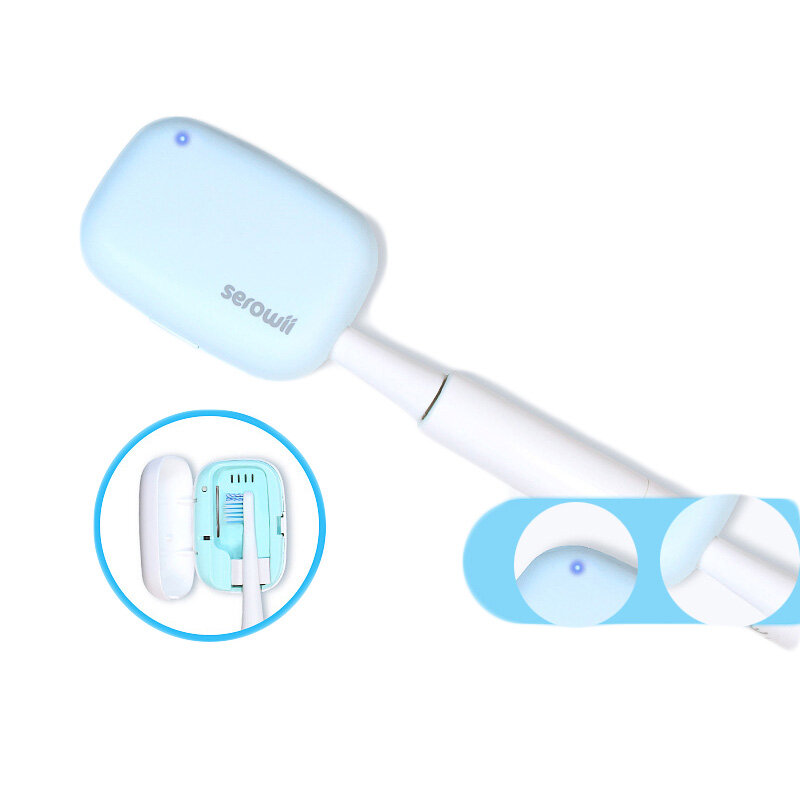 SEROWII brosse à dents électrique désinfecteur stérilisation UV boîte brosse à dents portable boîte de stérilisateur de brosse à dents de 