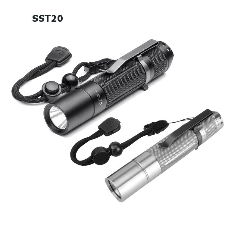 

BLF A6 SST20 High CRI 1300LM 7/4modes EDC LED Tactical Flashlight 18650 Mini Torch