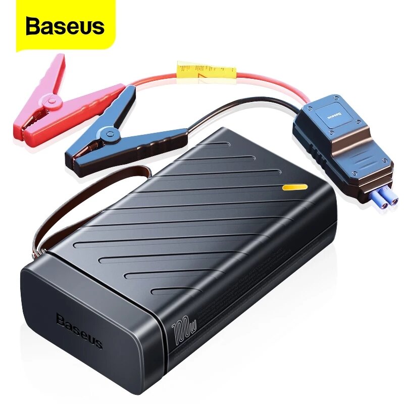 Urządzenie rozruchowe Baseus Portable 1600A Jump Starter z EU za $129.99 / ~488zł