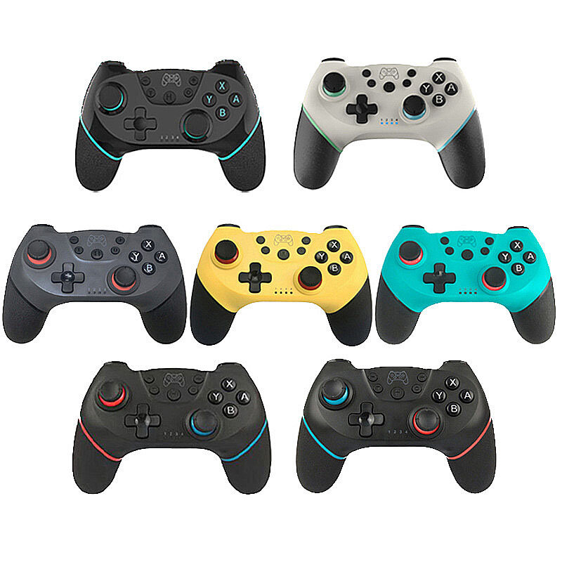 

Wireless bluetooth Gamepad with Six Axis Dual Motor Vibration Gyro Axis Game Controller for Switch