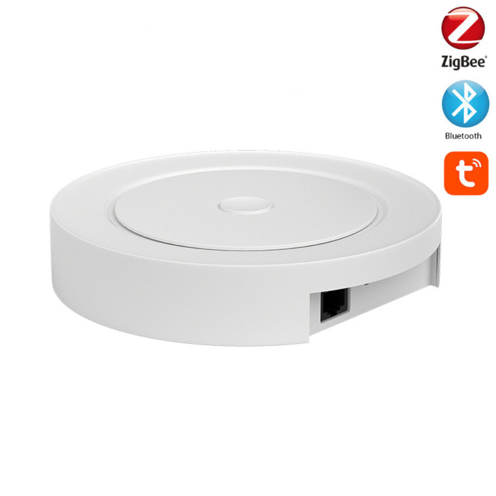 

RSH-GW005 Tuya Zigbee3.0 Home Smart Bluetooth Mesh 3-в-1 Домашний шлюз для нескольких устройств, совместимый с Alexa Goo