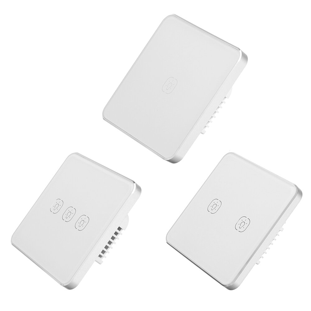 ZB Smart Wall Switch Module No Neutral Working with Tuya Hub Touch Button With Smart Life App Contro