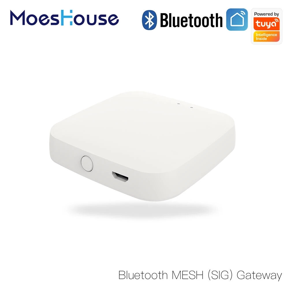 

Moeshouse Tuya bluetooth Gateway Hub Smart SIG Mesh WiFi Smart Life APP Remote Control Work with Alexa Google Home
