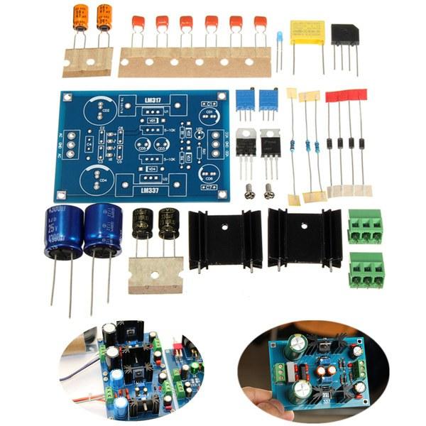 LM317 Verstelbare filtering LM337 Voltage Regulator Module DIY Kit