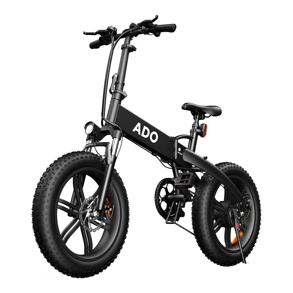 

[US DIRECT] ADO A20F+ 500W 36V 10.4Ah 20inch Snow Tire Electric Bicycle 70KM Mileage 120KG Max Load Electric Bike