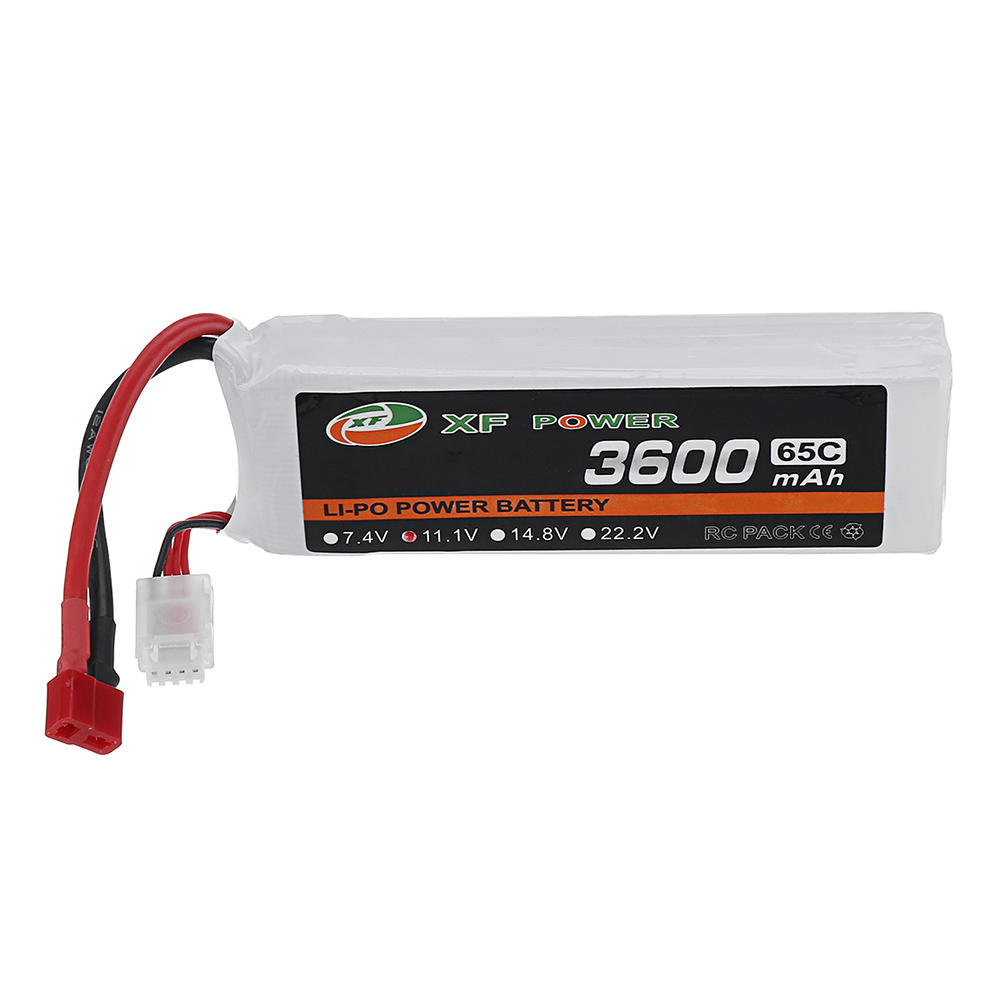 XF POWER 11.1V 3600mAh 65C 3S Lipo-batterij T Plug voor RC Car