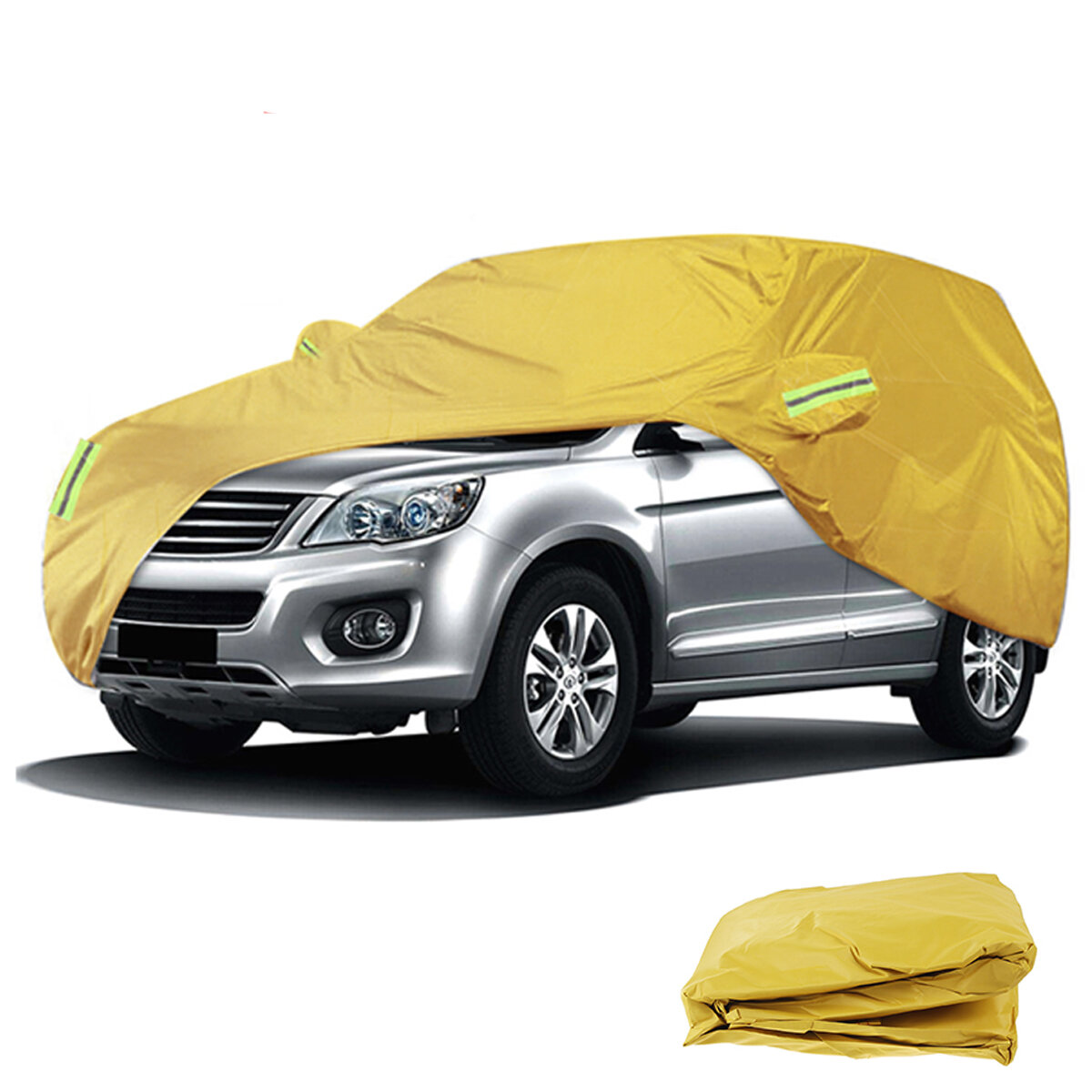 Full SUV Car Cover Waterproof In Outdoor Sun UV Snow Rain Dust Resistant