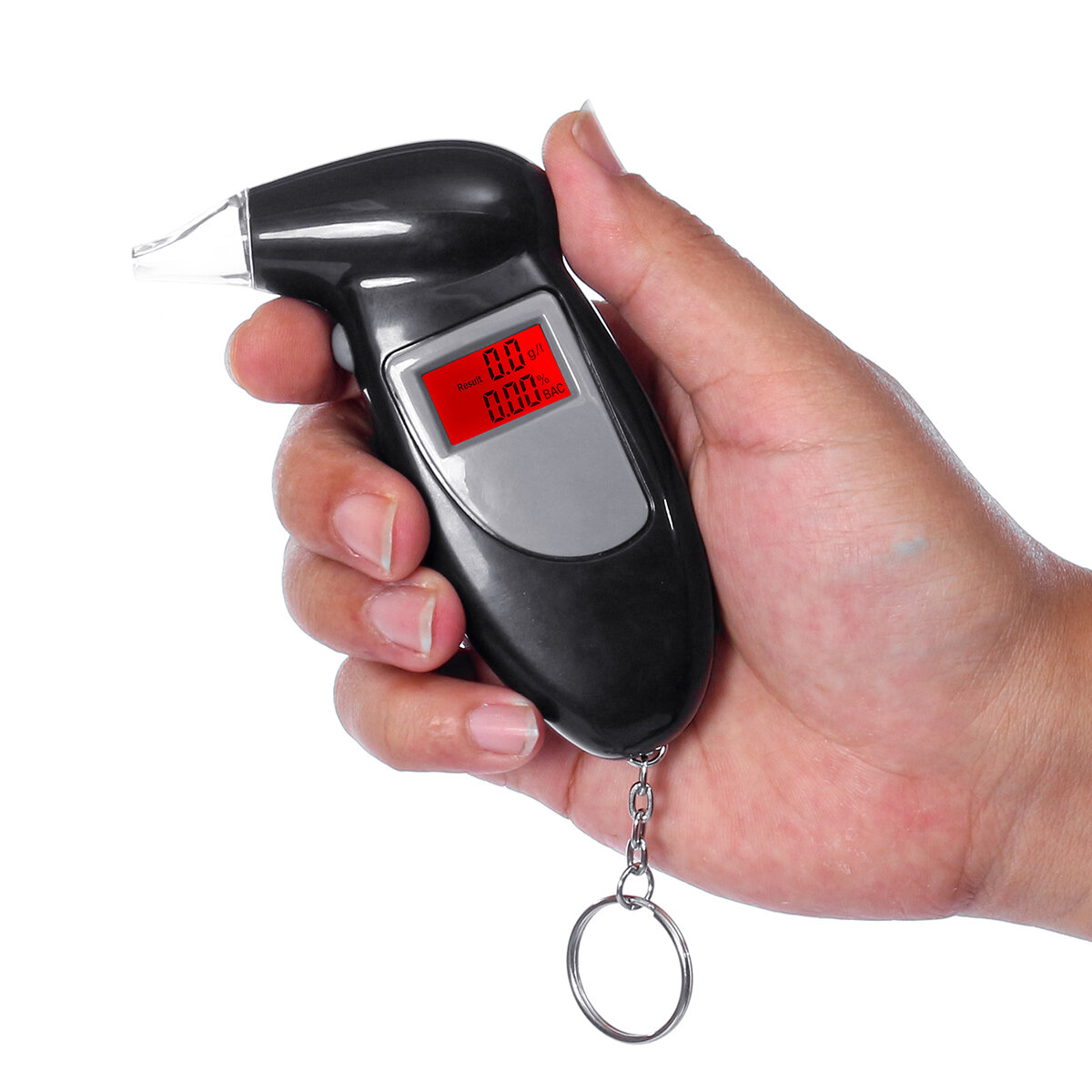 

LCD Digital Alcohol Breath Analyzer Breathalyzer Tester Detector Test Backlight